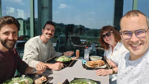 The Nucleus - The Core terras lunch
